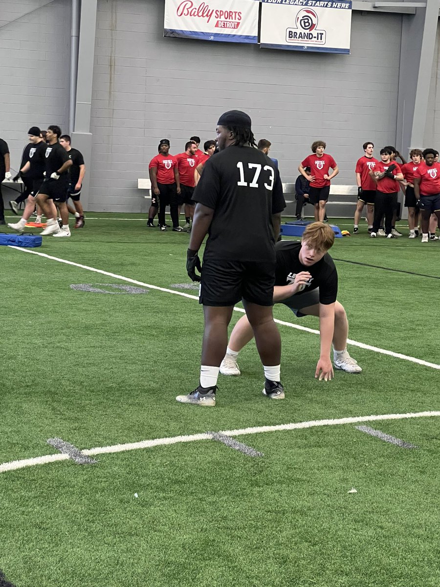 coachtspence's tweet photo. East Kentwood boys got some good work in at this weekends @LegacyMI_FBall R1SE camp! https://t.co/t5acsLBfyy