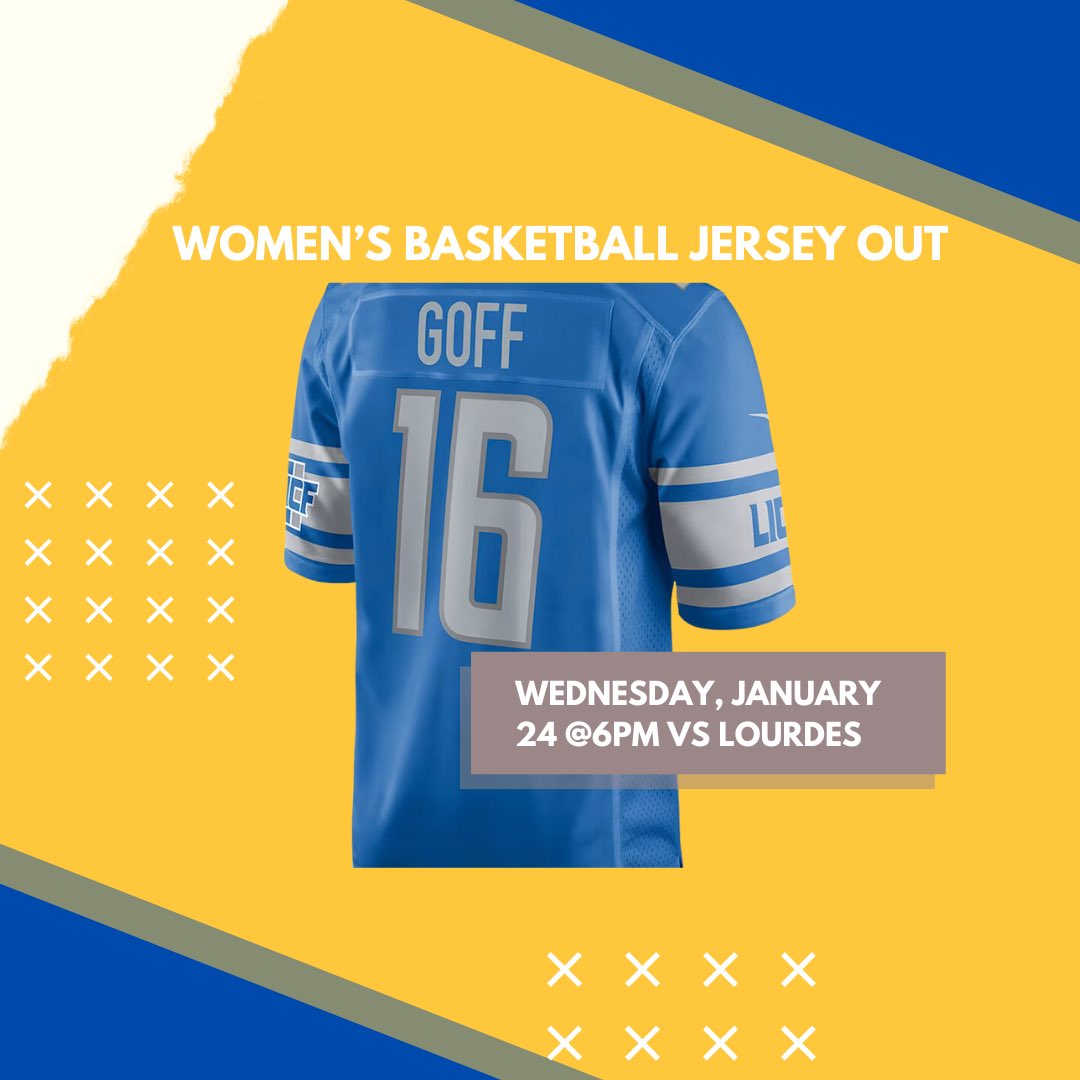 HALO EFFECT GAME!!!! 🚨🚨🚨🚨 Women’s basketball halo effect game is this Wednesday, January 24 @ 6pm vs Lourdes. Theme is jersey out!! See you there Saints💙💛