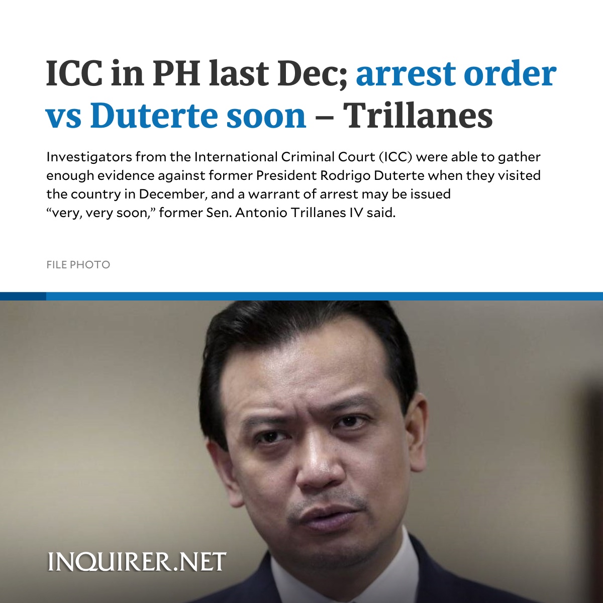 Inquirer tweet media
