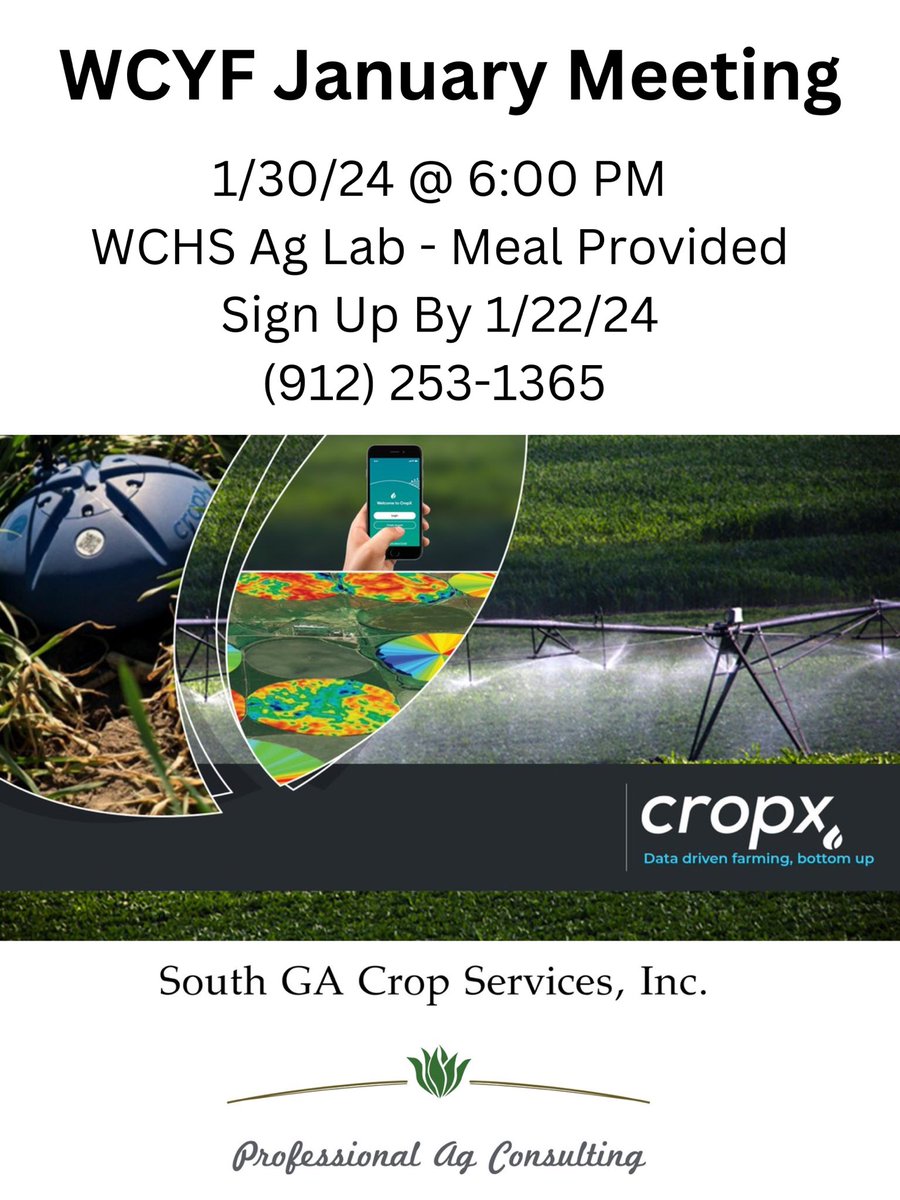Join us for some good information and a great meal!