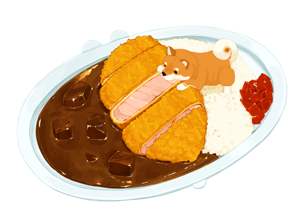 「#カレーの日」|らいらっくのイラスト