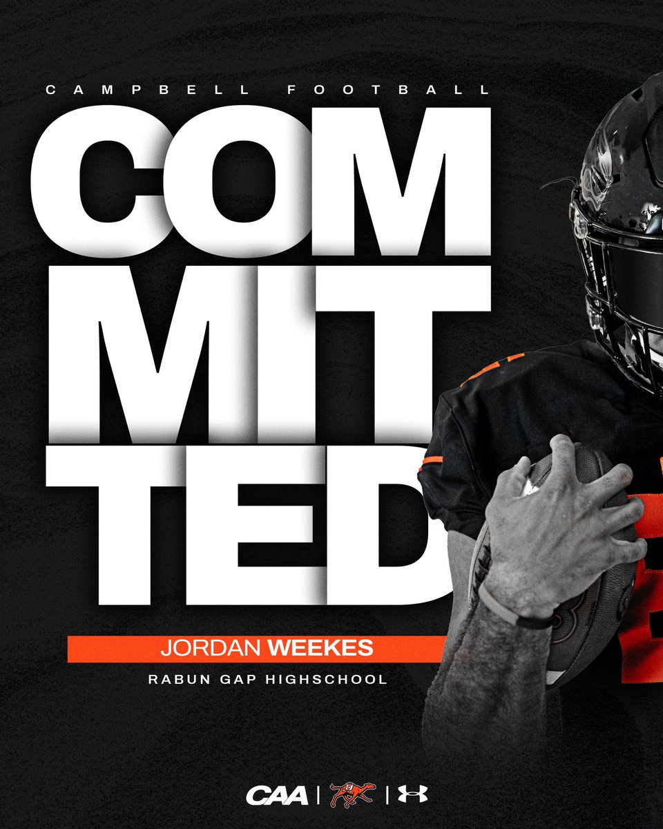 #AGTG So excited and beyond blessed to announce I have committed to Campbell University‼️‼️
#RollHumps
<a href="/CoachHornor/">Ross Hornor</a> 
<a href="/PeterChungFB/">Peter Chung</a> 
<a href="/Coach_BHarris/">Coach Braxton Harris 🐪</a> 
<a href="/coachdtwhite/">Derek White</a> 
<a href="/coach_Coop42/">Wallace Cooper</a> 
<a href="/coachBuckhalter/">Christopher Buckhalter</a> 
<a href="/DAWGHZERECRUITS/">Dawg House Recruiting</a> 
<a href="/JeremyO_Johnson/">Jeremy Johnson</a> 
<a href="/730scouting/">730 Scouting</a> 
<a href="/RecruitGeorgia/">Recruit Georgia</a>