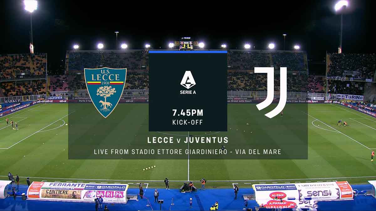 Lecce vs Juventus Full Match Replay - Serie A 2023/2024