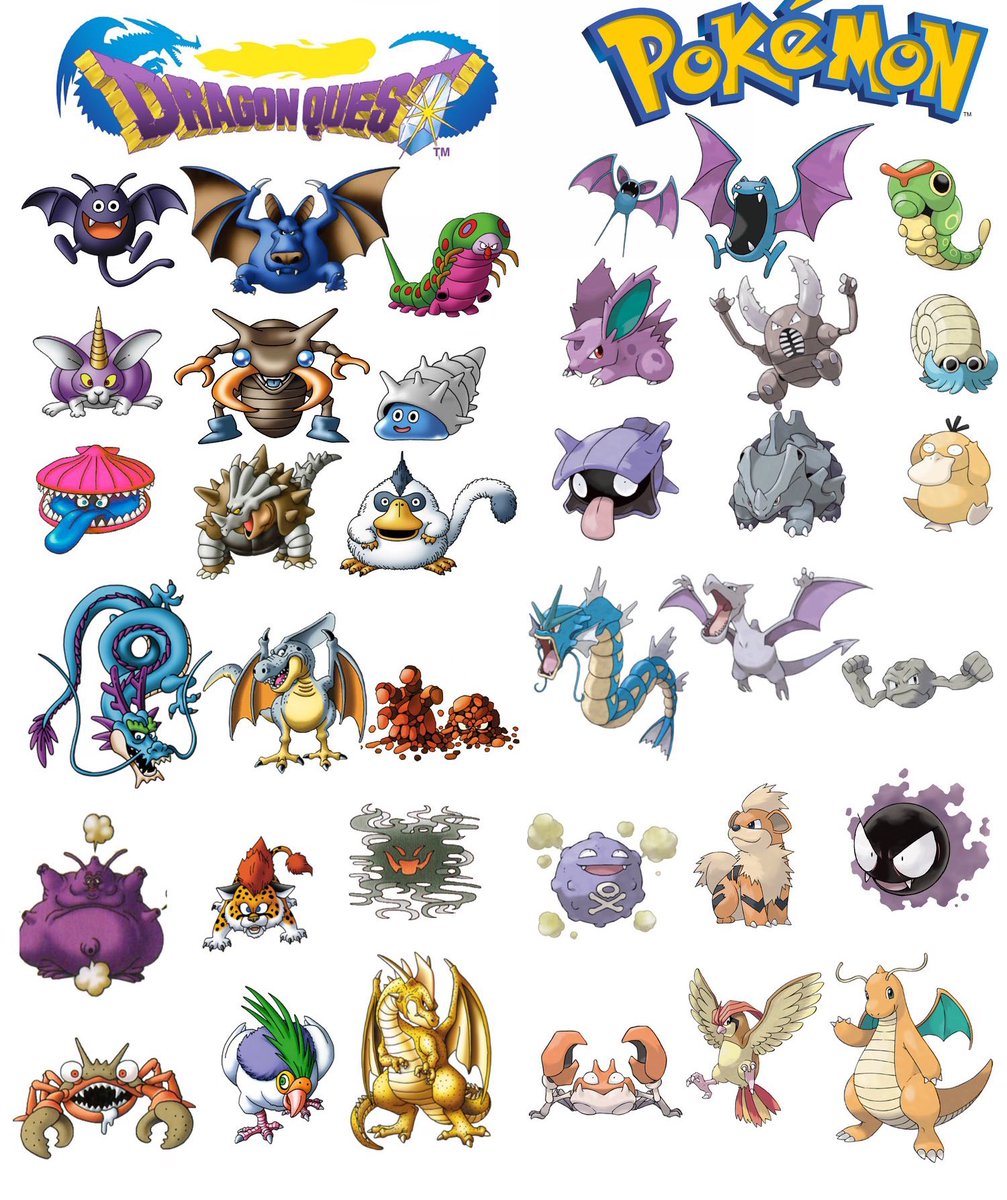 so Palworld “plagiarized” Pokemon,

but Pokemon took “inspiration” from Dragon Quest

double standards go brrr