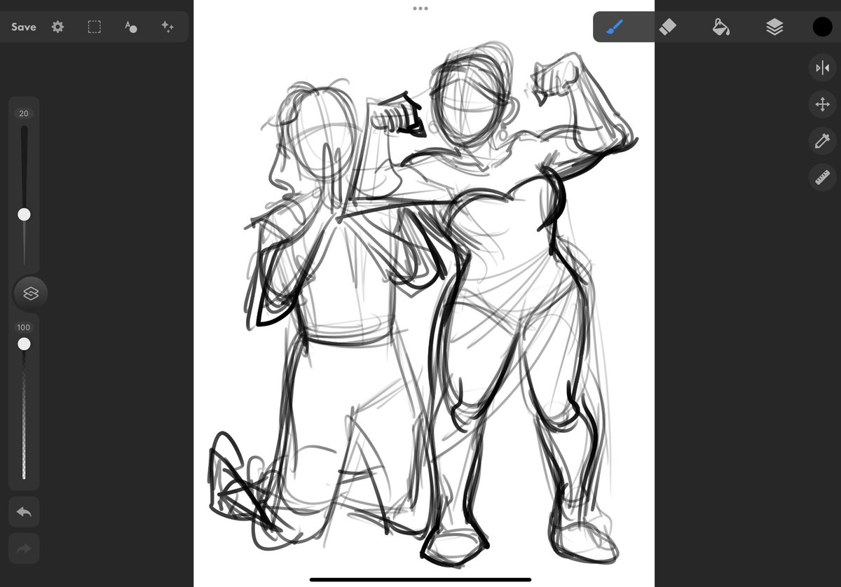 aimoahmed's tweet photo. Trying out the Medibang Pro trial with a particular piece of reference https://t.co/GXJVzkEDF3