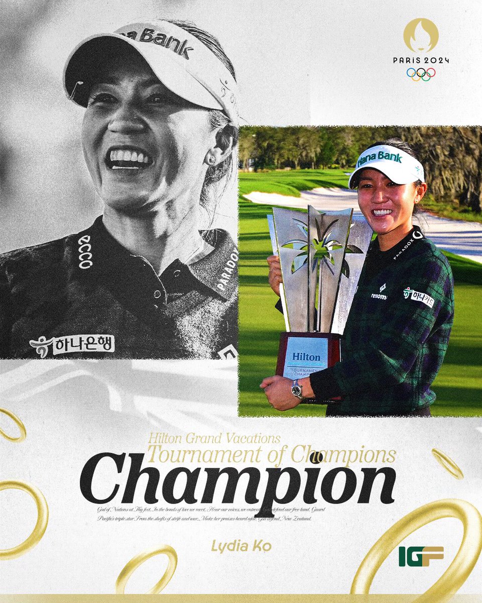 You go, Lydia Ko! 🏆🇳🇿

#HGVLPGA | @LPGA