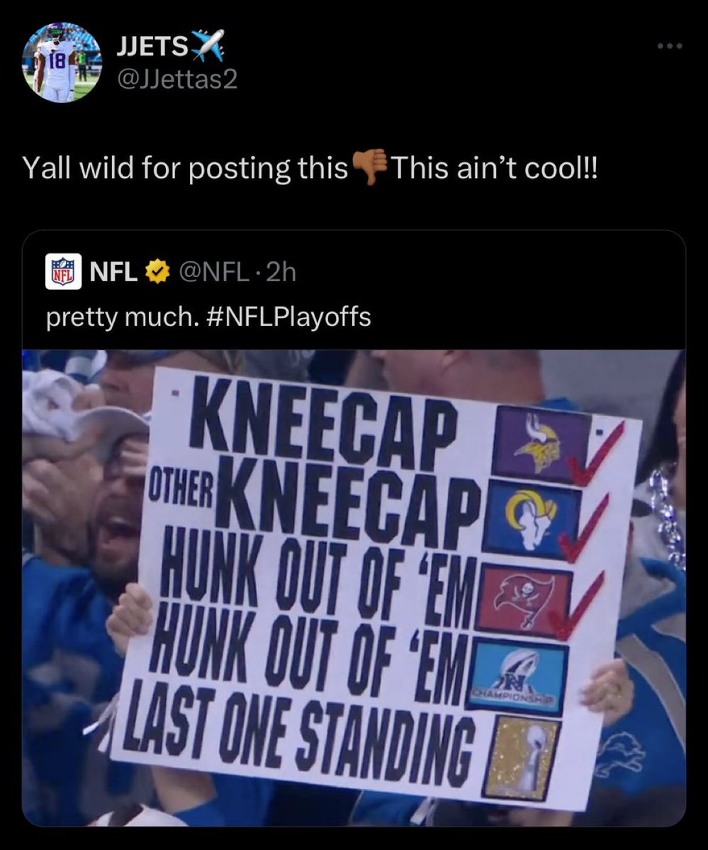 MLFootball's tweet photo. JUSTIN JEFFERSON CALLS OUT THE #NFL 

😳 https://t.co/ODCiOu6cxg