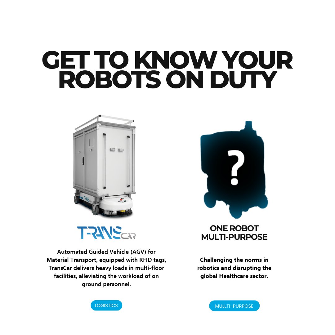 BOOM💥 Whose ready to see our newest robot at Arab Health 2024?

#otsawevents #innovation #technology #robots #robotics #futurism #OTSAW #autonomous #selfdriving #Singapore #trending #events #healthcare #healthcareestates #AGV #Dubai #UAE #ArabHealth2024 #Arab #Healthcare