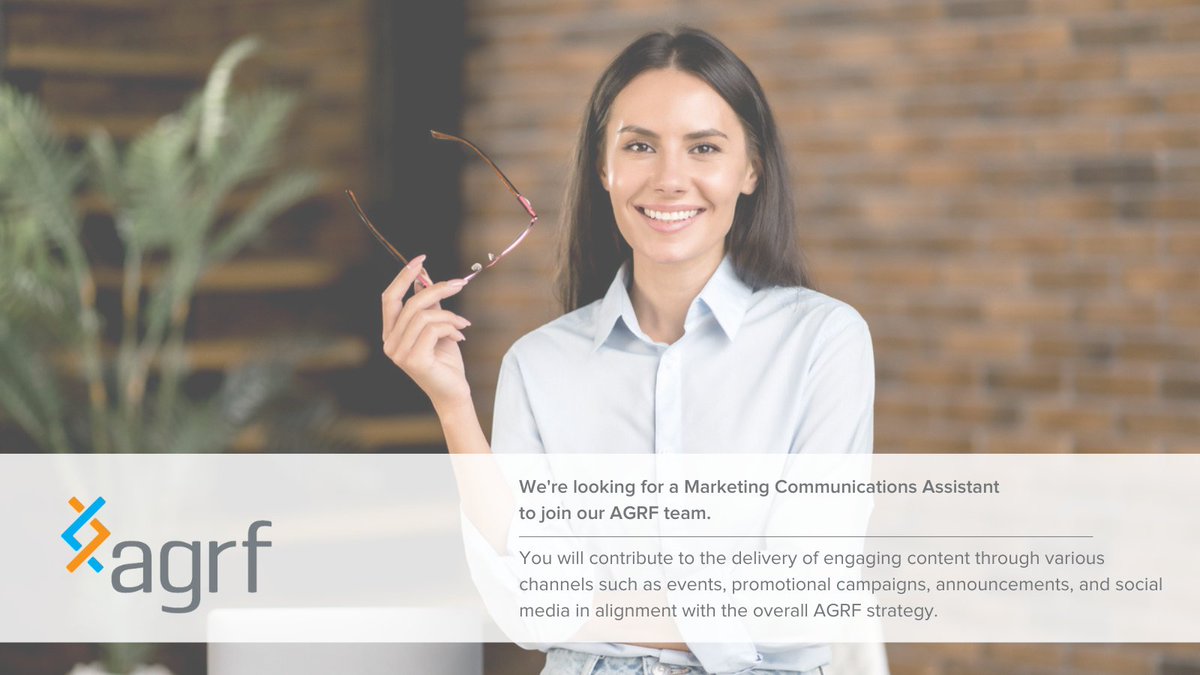 📢 Job Alert: Marketing Communications Assistant

Read more: linkedin.com/jobs/view/3804…

#AGRF #JobAlert #PartTime #MarketingCommunications