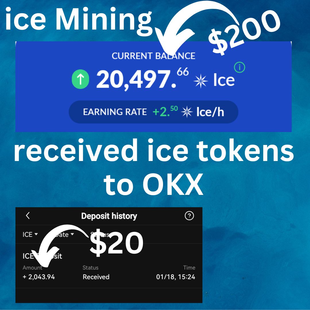Airdrop_FG's tweet photo. Ice Blockchain
Start mining
👇👇👇👇👇
https://t.co/lCJjT6EHSR
💲💲💲💲
#airdropfinderglobal #IceNetwork https://t.co/rm5fFVwYDw