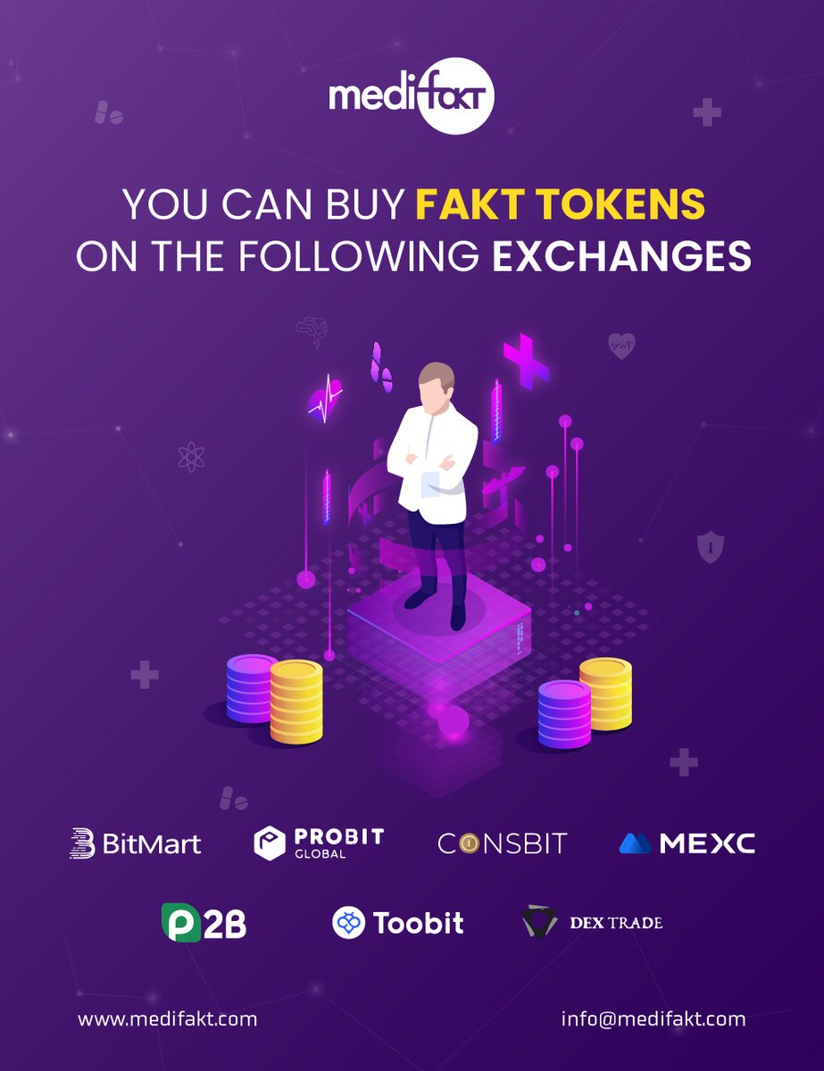 medifakt's tweet photo. The #Medifakt token has been deployed as an ERC20 token, ensuring rapid and effortless integration across all #EVM based protocols.

🛠️ #seamlessintegration: With our #ERC20 token, integrating into various Ethereum-based protocols becomes quick and seamless, empowering diverse functionalities within the #blockchain ecosystem.

⚡️Dive deeper into our latest updates on the Medifakt token and its innovative capabilities! Check out our detailed insights and developments on: https://t.co/PC44RnNCtC

#Token #EthereumNFT #SmartContract #ERC20 #Blockchain #BlockchainTechnology