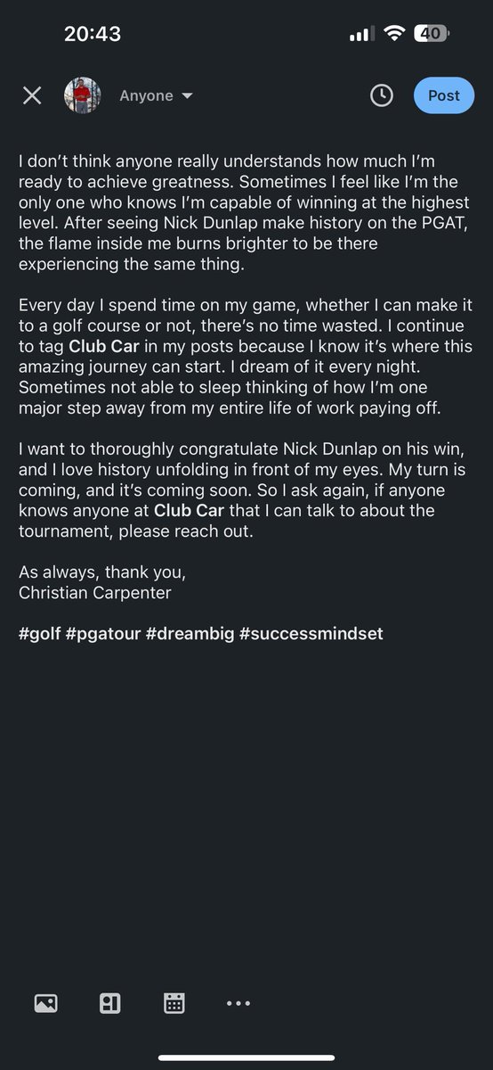 Christian Carpenter tweet media