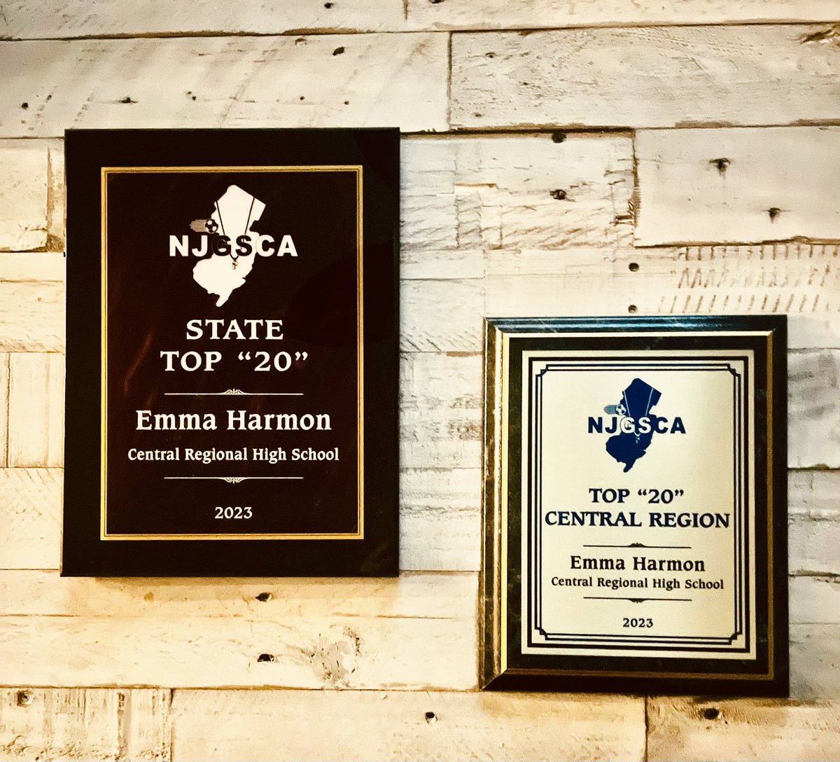 Had a great day at the NJGSCA All State Banquet. So proud to be named one of the top 20 players in the state! Congratulations to Coach MK for being NJ Coach of the Year!! 🦅<a href="/CR_GirlsSoccer_/">Central Regional Girls Soccer</a> <a href="/CR_athletics/">CREAGLESATHLETICS</a> <a href="/LafayetteWSOC/">Lafayette Soccer</a> <a href="/njgsca/">NJGSCA</a>