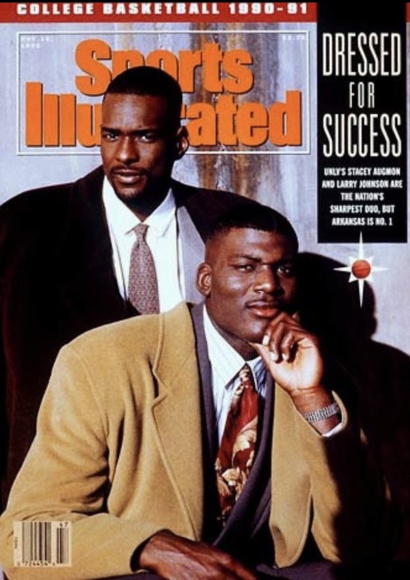 KingsofVegas__'s tweet photo. The largest celebrities in @LasVegasLocally around 1990 was the vintage @TheRunninRebels team. 
#Anthony #Augmon #Hunt #Johnson #Butler #Bice #Scurry #Rice #Jones #Jeter #Emerzian #Cvijanovich #Young True Kings of Vegas. https://t.co/8DSQycdyfI