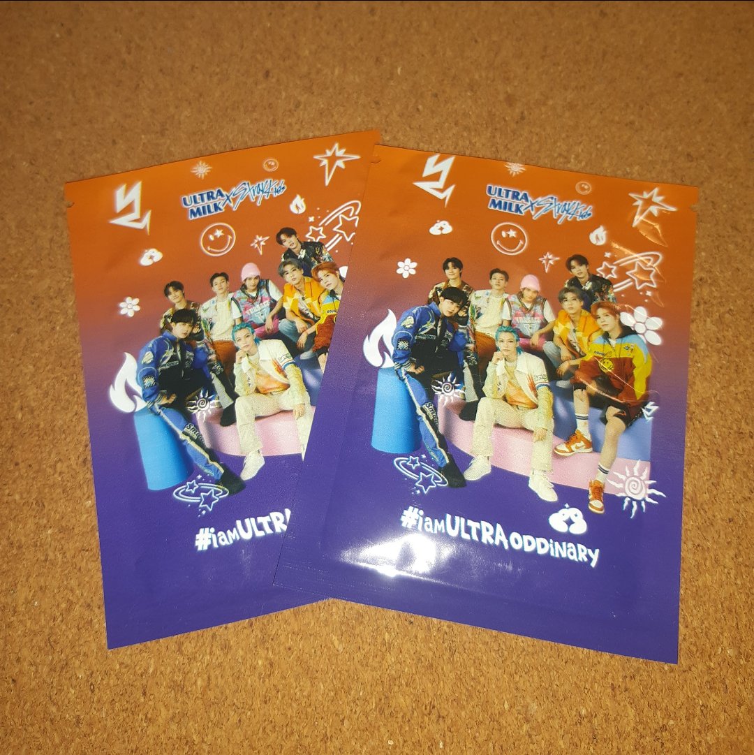 tautansmanik's tweet photo. WTS Photocard ULTRA MILK X StrayKids #iamULTRAODDinary  
🏷30k/pc 
📍dom: tangerang selatan
Ready:
Bangchan (1pc)
Changbin (1pc)

shopee✅
https://t.co/c4lBezrSiC https://t.co/NGXQYFTU7F