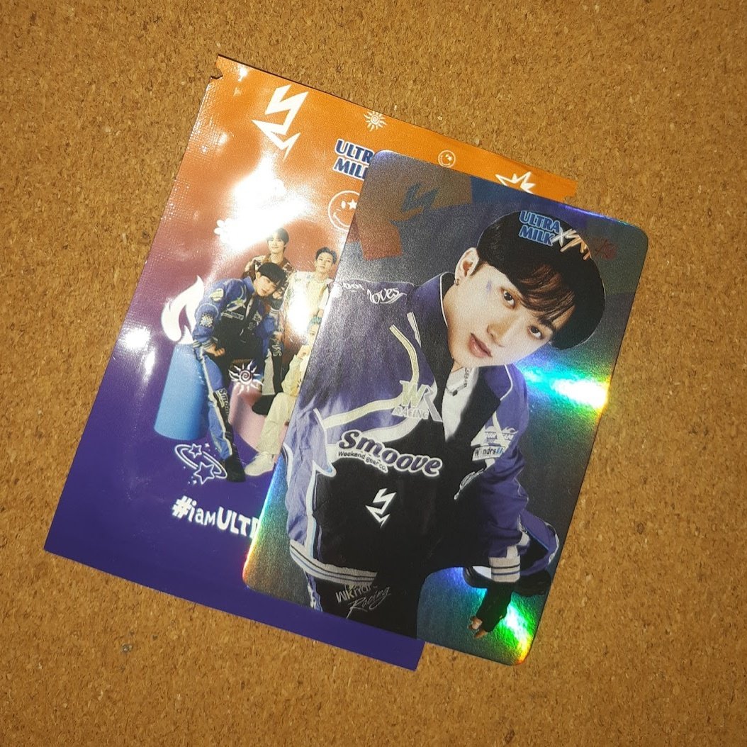 tautansmanik's tweet photo. WTS Photocard ULTRA MILK X StrayKids #iamULTRAODDinary  
🏷30k/pc 
📍dom: tangerang selatan
Ready:
Bangchan (1pc)
Changbin (1pc)

shopee✅
https://t.co/c4lBezrSiC https://t.co/NGXQYFTU7F
