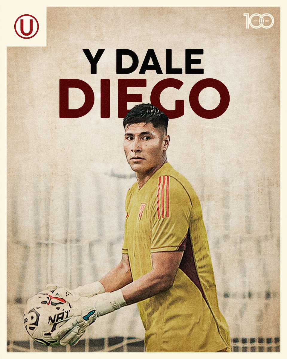 Universitario's tweet photo. 𝗚𝗔𝗥𝗥𝗔 𝗖𝗥𝗘𝗠𝗔 𝗘𝗡 𝗟𝗔 𝗕𝗜𝗖𝗢𝗟𝗢𝗥 🇵🇪

Felicitamos a nuestro portero Diego Romero por su destacada actuación en el triunfo de la @SeleccionPeru por 1-0 sobre Chile, en lo que fue su debut en el Preolímpico sub-23.

¡A seguir rompiéndola! 💪

#YDaleDiego https://t.co/KxfbKHQfie