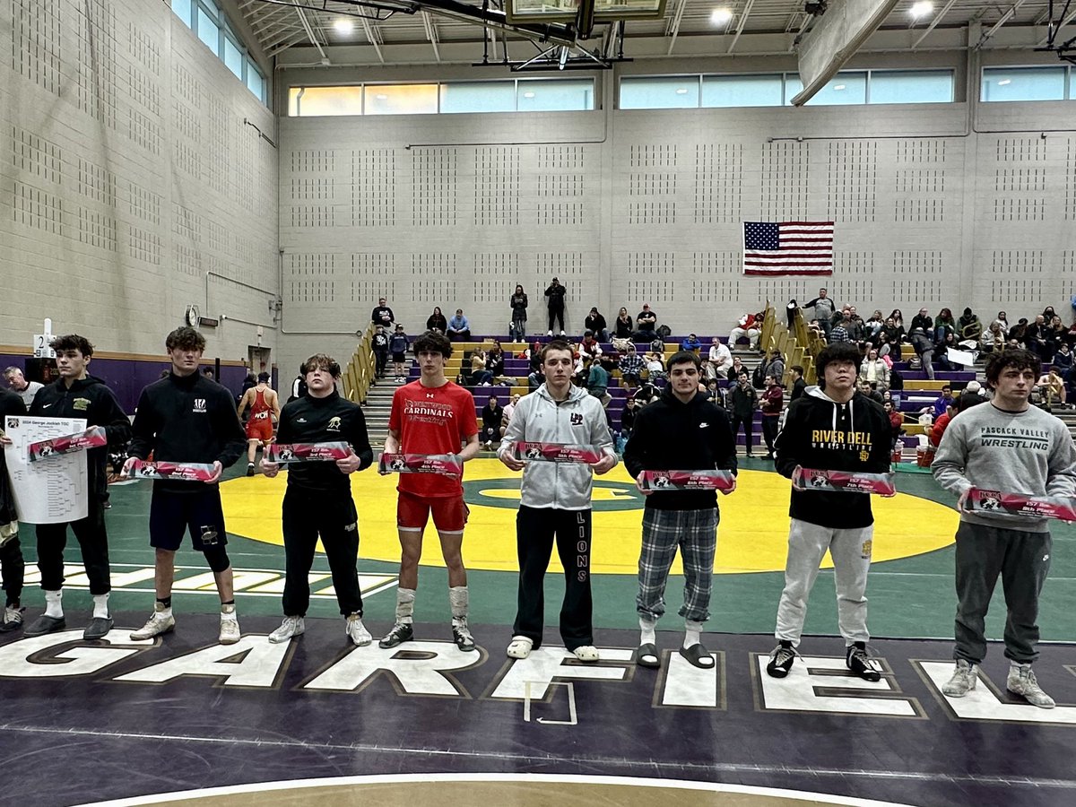 Tommy Kousis Bergen County Tournament 4th place finisher at 157
