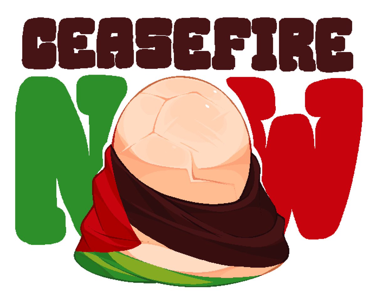 QSMP STANDS WITH PALESTINE #CeasefireNow #QSMPFanart