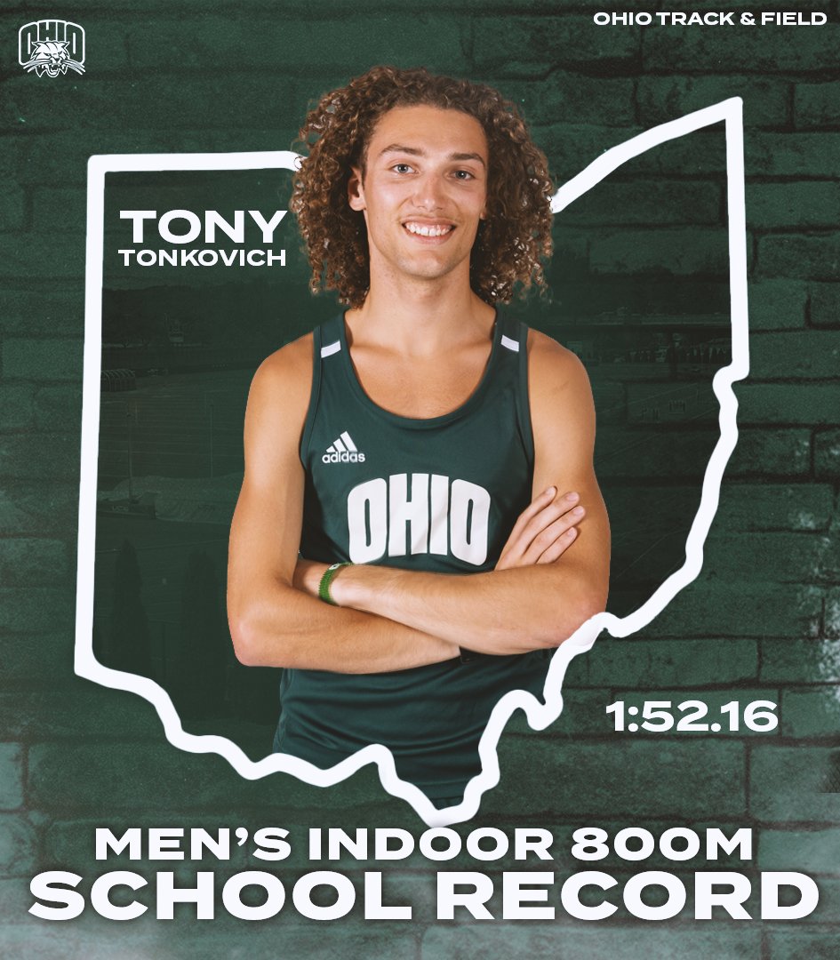 THE MAN! 😼

Tonk Tonkovich breaks the indoor 800m record with a time of 1:52.16! 😎

#OUohyeah | <a href="/TonyTonkovich/">Tony Tonkovich</a>