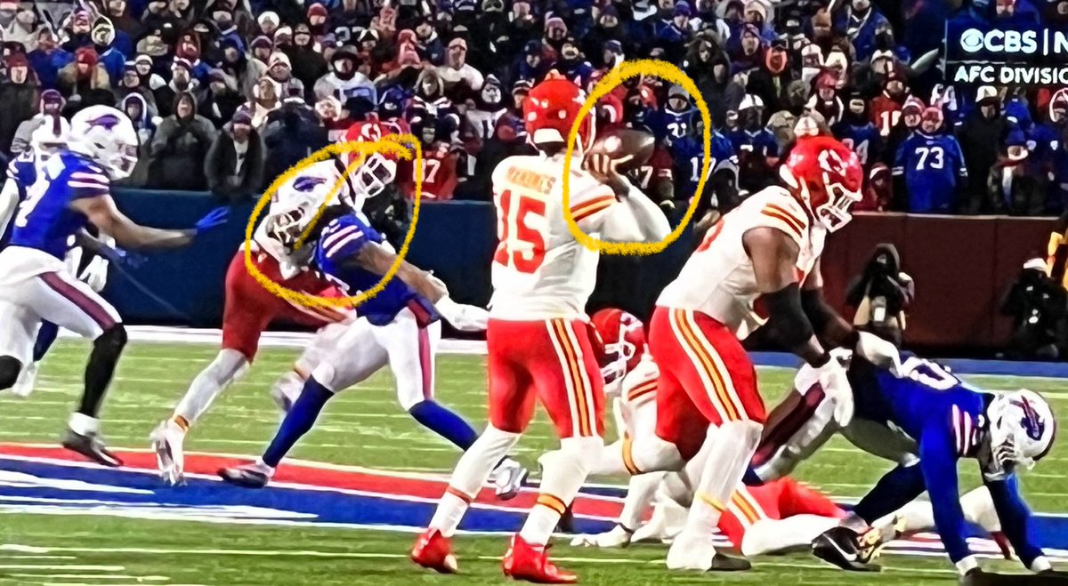 _M_F_'s tweet photo. #BillsMafia

Passing interference?

Ball not released ! https://t.co/L5P1bPuSyF