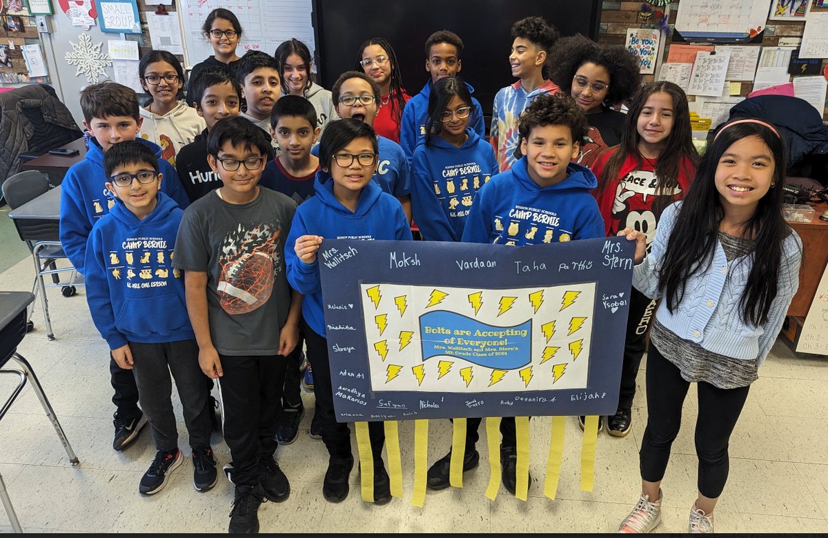 BenFranklinES's tweet photo. Bolt spirit day for our We Are Bolt Assembly. The day was full of trivia, Minute to Win it games, and Benjamin Franklin! #shinebrightedison https://t.co/mxBo5rQIGq