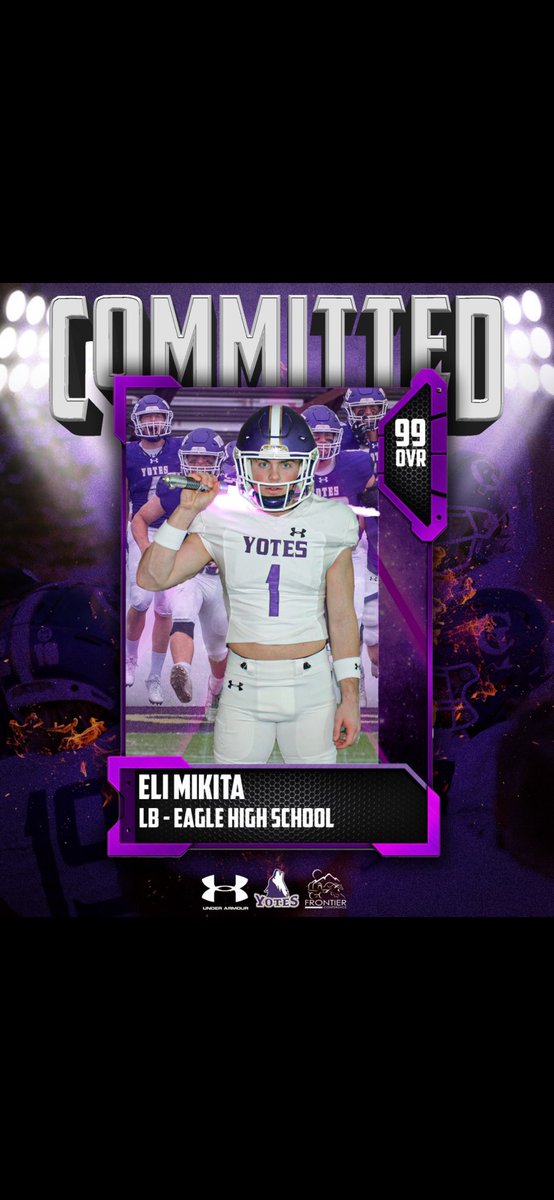 Eli Mikita (@eli_mikita) on Twitter photo Committed!
All glory to god! Thank you to my family and the coaches at College of Idaho for giving me this opportunity. Go Yotes!
<a href="/CoachANelson04/">Coach Austin Nelson</a> <a href="/CoachJewell/">Chris Jewell</a> <a href="/clutchjames/">James Cluphf</a> Committed!
All glory to god! Thank you to my family and the coaches at College of Idaho for giving me this opportunity. Go Yotes!
<a href="/CoachANelson04/">Coach Austin Nelson</a> <a href="/CoachJewell/">Chris Jewell</a> <a href="/clutchjames/">James Cluphf</a>