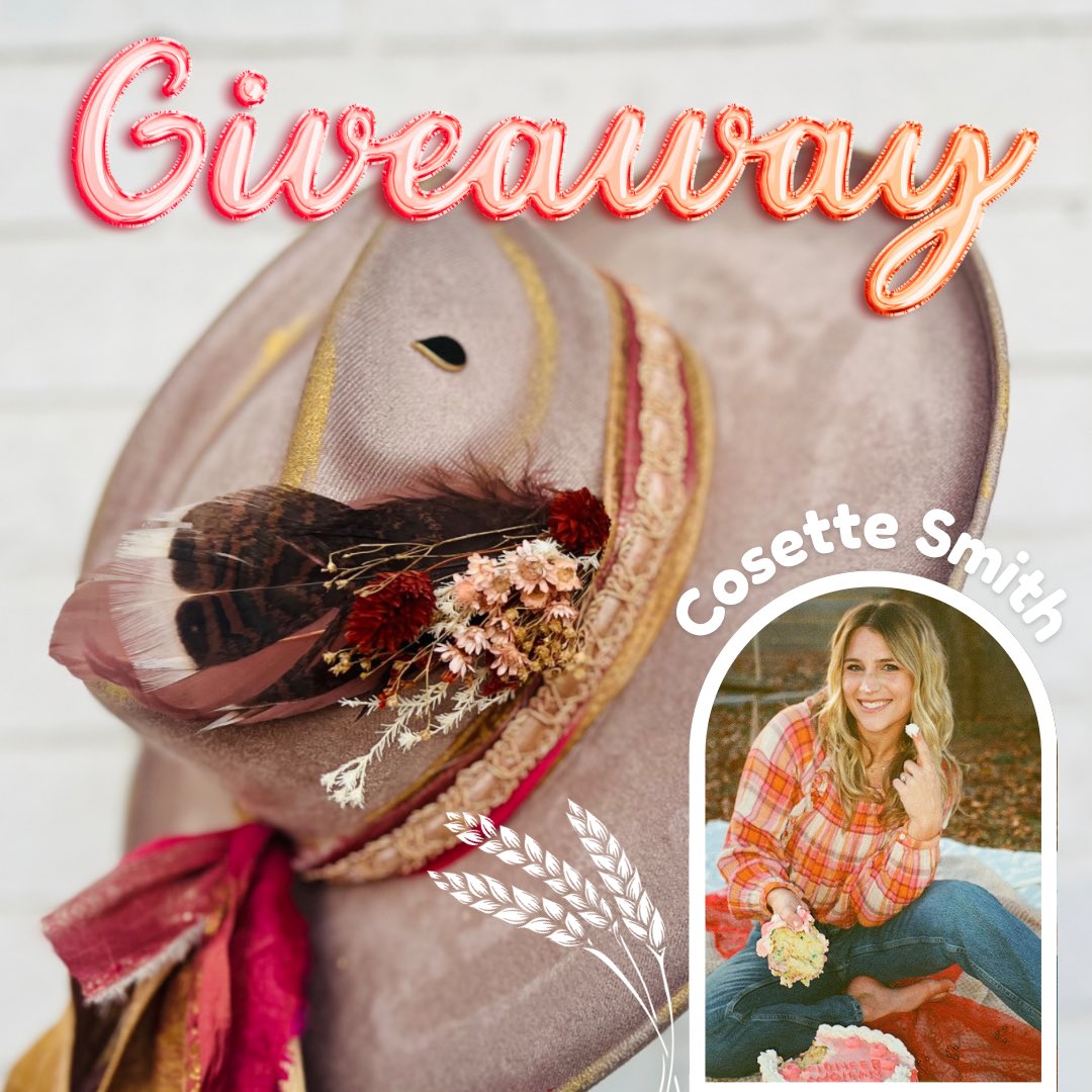RIDDLEHATS's tweet photo. So happy to be working with the talented Country Singer Cosette Smith on a G♥I♥V♥E♥A♥W♥A♥Y for promoting her new release, “Pioneer Woman.” 

Check her out here-> https://t.co/q5LeYYpykJ https://t.co/PscsVdaYXK