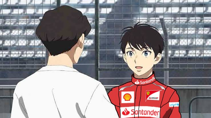Buenas noches, un edit con el traje de F1 2012 de Ferrari