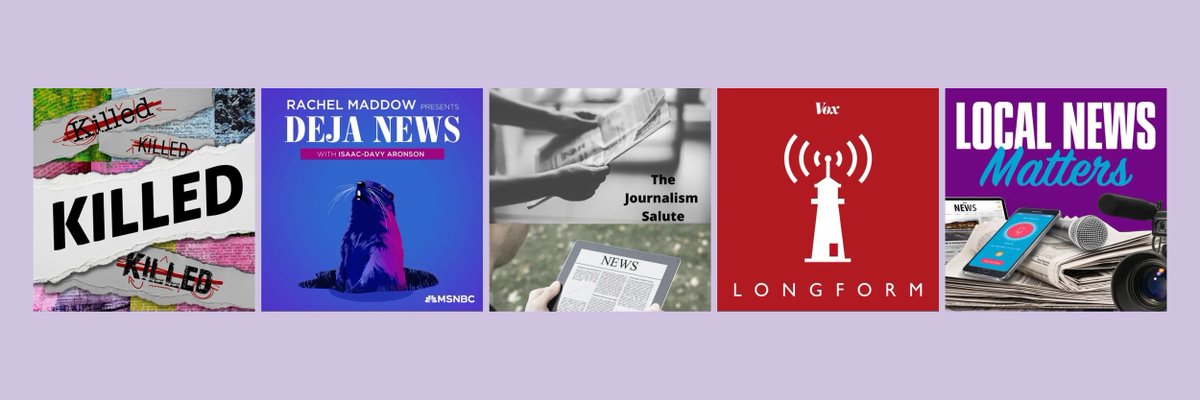 Journalism Podcasts: the story behind the story This week's list of podcast recommendations come from Mark Simon, host of @JournalismPod. Mark writes: In every area of my life, I find myself fascinated by 'the story behind the story.' More👇👇