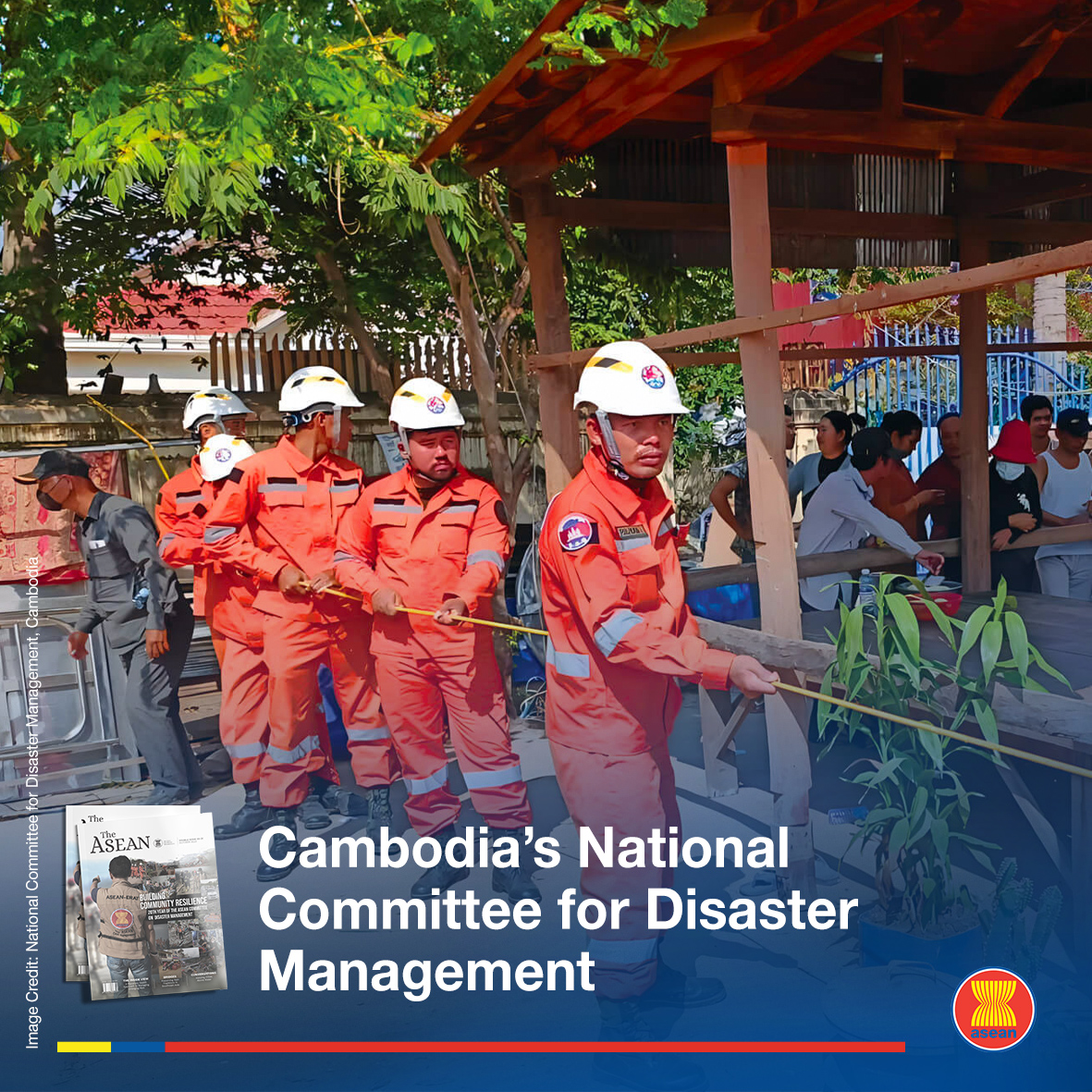 Through collaboration with international partners, various studies, and community-focused initiatives, Cambodia is taking significant steps to safeguard its people and infrastructure in the face of climate change. Learn more, here: tinyurl.com/TheASEAN-NDMC-…