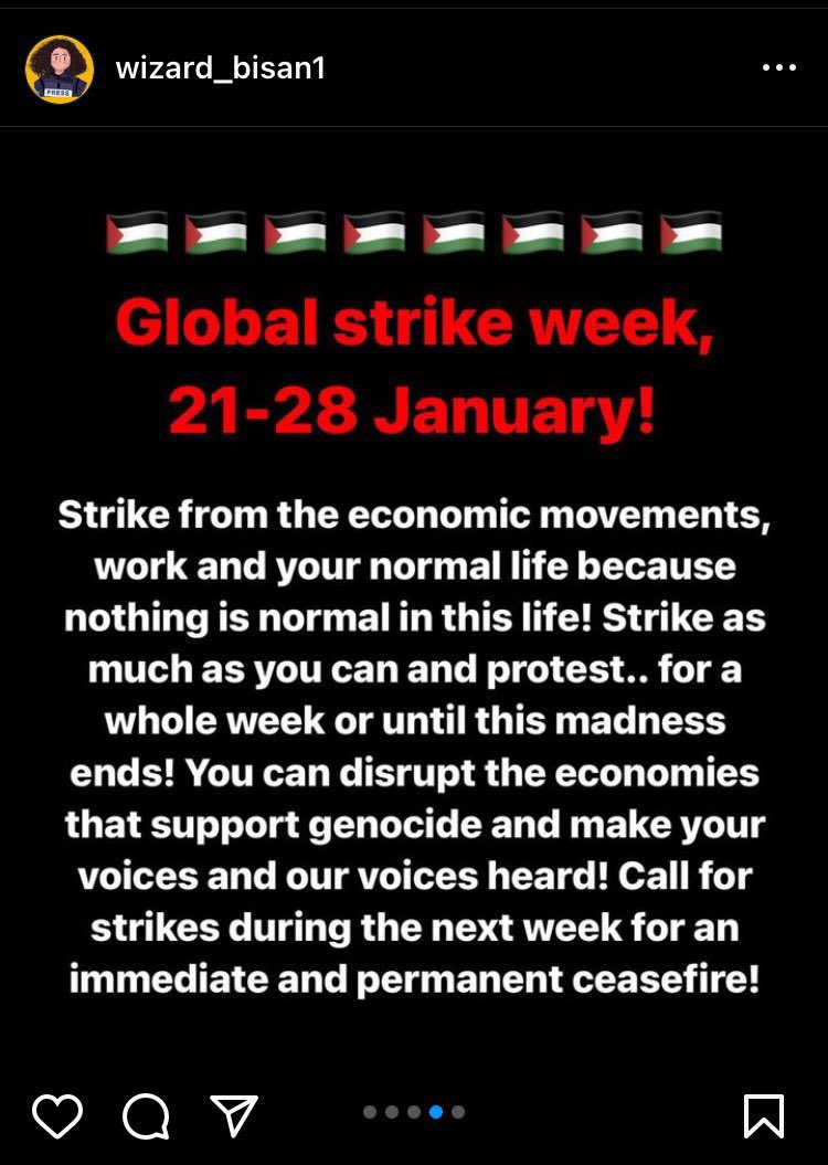 Hello! This is Miche's admin on this account, I just want to say that we will not be active this week due to the global strike.
More info here: #GlobalStrikeForGaza