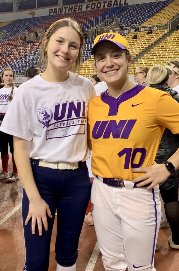 Thank you so much to Coach Ryan Jacobs, <a href="/CoachMWright3/">Monica Wright</a> and <a href="/AlexisPupillo/">Alexis Pupillo</a> for another excellent Futures Camp and tour of the Athletic Facility! Can’t wait to do it again! #UNI  #gopanthers #CTW  #4for40