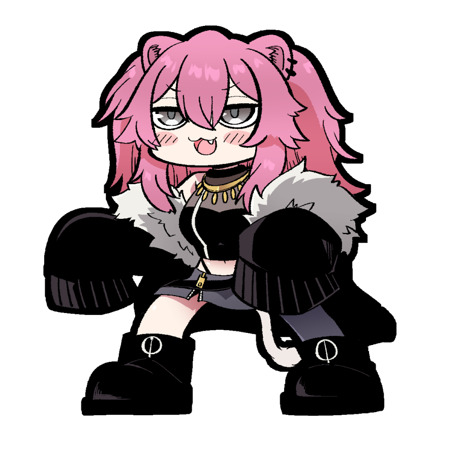 獅白ぼたん ,獅白ぼたん(通常) 「」|221(ﾂﾂｲﾁ)同人作家VTuber@月一で電子同人誌制作中のイラスト