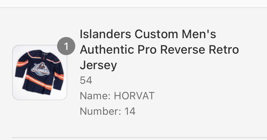 DidTheIsles's tweet photo. This purchase earlier today looks good. #Isles https://t.co/tFkBCpxCw0