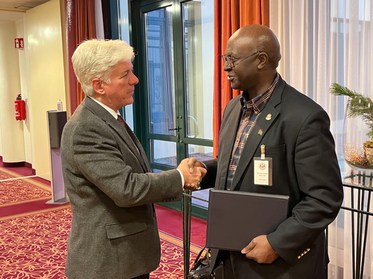 @ the Marshall Center-U.S. Department of State International Security in Cyberspace Seminar for ECOWAS Partners, 05-09 December 2022 in Munich, Germany

@GMGenevaMission @MOFAGambia @MoCDE_Gambia @Presidency_GMB