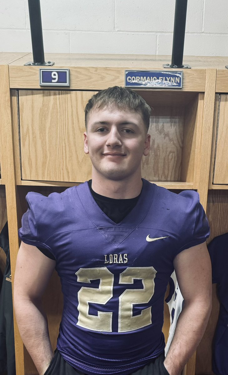 Grateful for an opportunity at the next level from <a href="/LorasCollegeFB/">Loras Football</a> ! Enjoyed my time up on campus meeting all of the coaches!