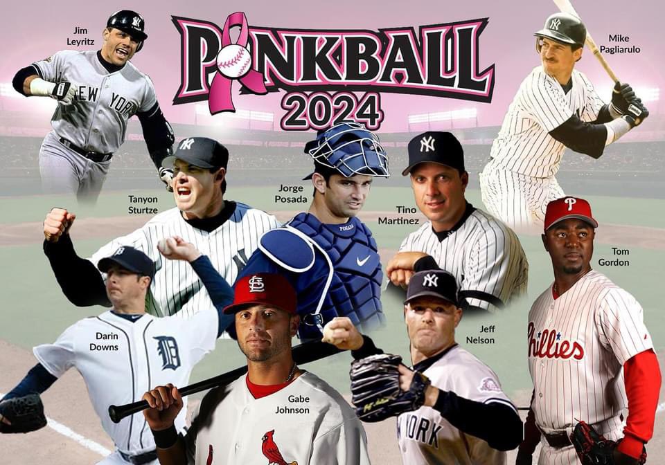 MintPros's tweet image. Please join @TanyonSturtze and his all star team roster for our Pinkball Allstar game happening on February 17th as they play a friendly game against first responders for Breast Cancer. 
 Tickets - @bocapinkball ⚾️
bocapinkball.com or call +1 (561) 809-4670 🤞🏽📞
