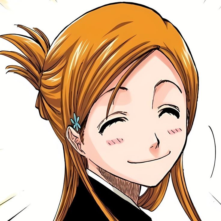 Orihime gave a gentle and happy smile on her lips. 
 
     ❝ Alright, if you say so, Toshiro.❞