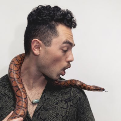 hissteriamusic's tweet photo. #rebrand #snakeguy https://t.co/jlgg3sM55y