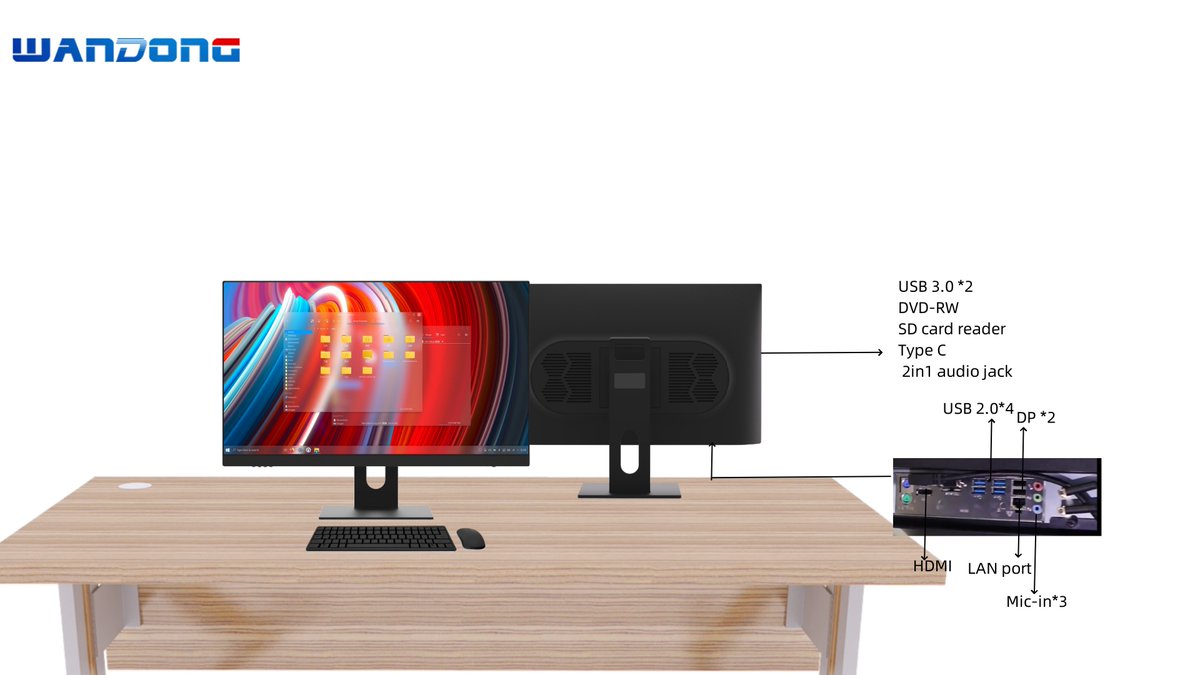 Wdongwd's tweet image. OEM ODM Commercial Education all In one computer pc
*Rich interfaces and strong practicality
*Personal customization, designed according to your needs
*High quality materials, strict implementation of standards
#allinonepcdesktop
#pcallinone
#computerallinone
#ordenadortodoenuno