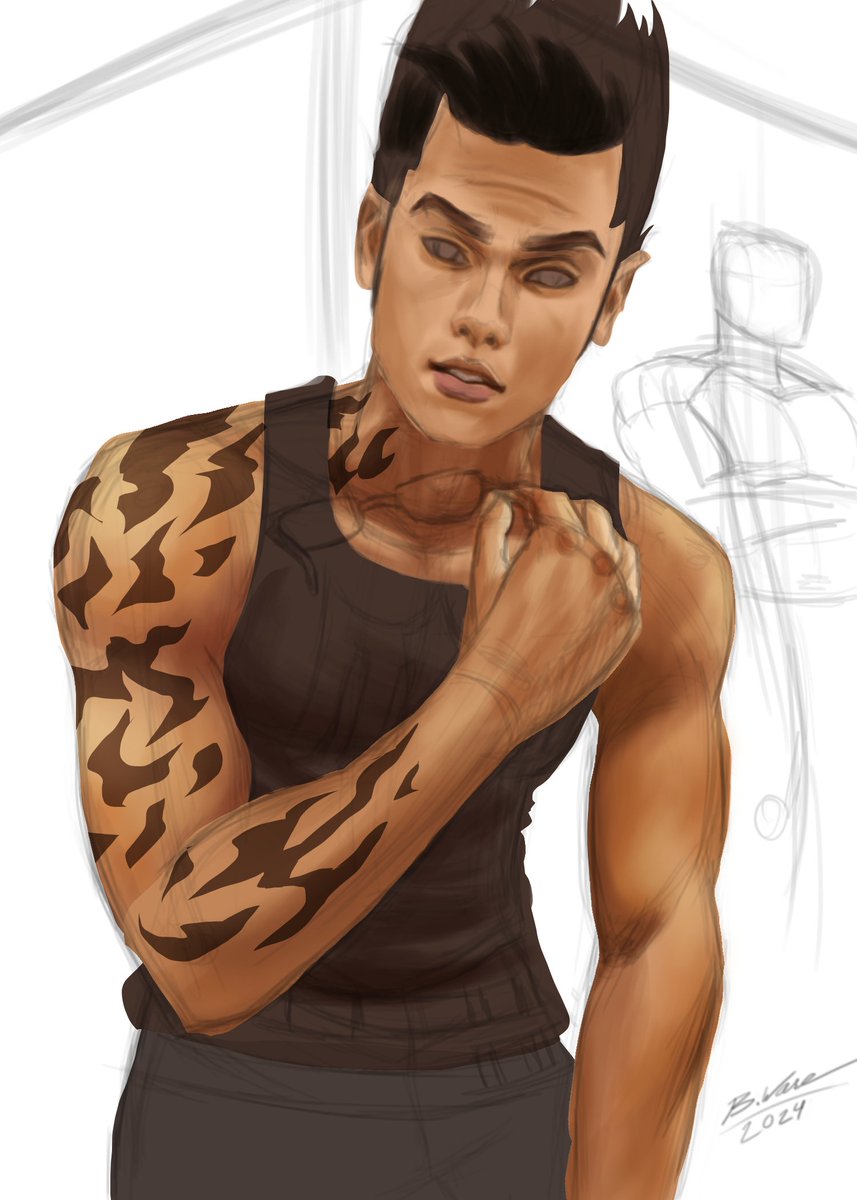 briware1997's tweet photo. Currently working on some fanart of characters from Acceleracers :) #vertwheeler #markwylde https://t.co/eSPDaEjHRI