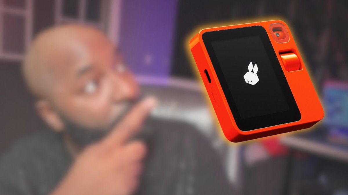 KedrickTech's tweet photo. The Rabbit R1 is finally a product I think has the potential to change the way we interact with tech! https://t.co/zfQYnyYE2C
