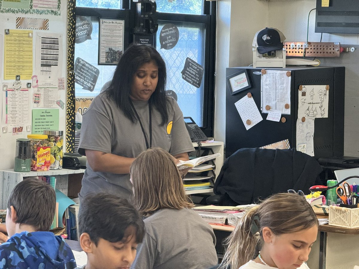 Dr. Julio Nazario-Valle (@drvallej) on Twitter photo Friday, I had the pleasure of observing tremendous math instruction during my visit to Ms. Rajcooar's 5th grade classroom at <a href="/rjlCardinals/">RJ Longstreet Elementary</a>. I always witness engaged students.
As Chief Academic Officer, I know exemplary teaching when I see it, and Mrs. Rajcooar's creativity, Friday, I had the pleasure of observing tremendous math instruction during my visit to Ms. Rajcooar's 5th grade classroom at <a href="/rjlCardinals/">RJ Longstreet Elementary</a>. I always witness engaged students.
As Chief Academic Officer, I know exemplary teaching when I see it, and Mrs. Rajcooar's creativity,