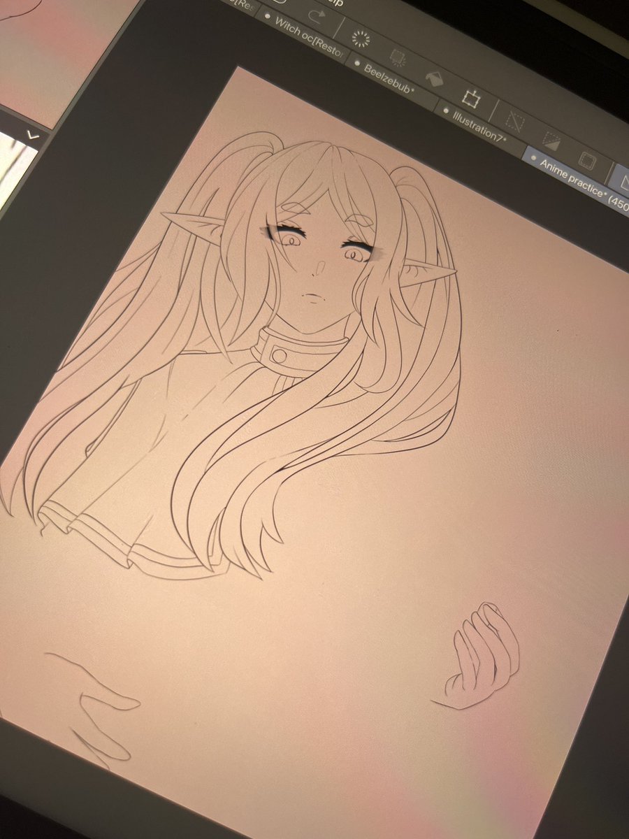 Some line work. I’m tired zzzz