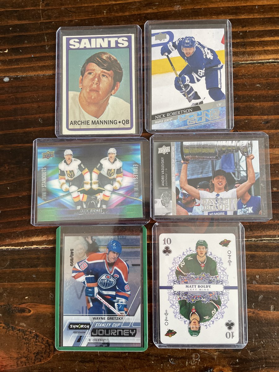 Lot 41: $5 ea.
Arch RC, 99 /899, Vasy DWTC, Gretz /899

See pinned tweet for rules & shipping
#Stacking4STL