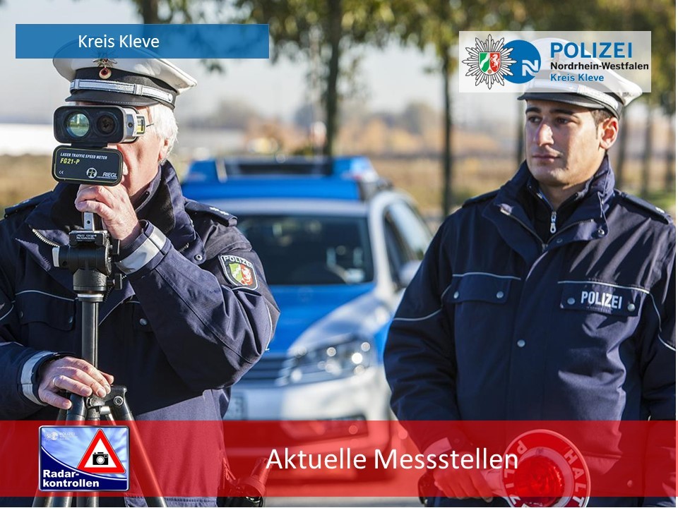 Die #PolizeiNRW #Kleve führt auch in dieser Woche #Geschwindigkeitskontrollen durch kleve.polizei.nrw/6326