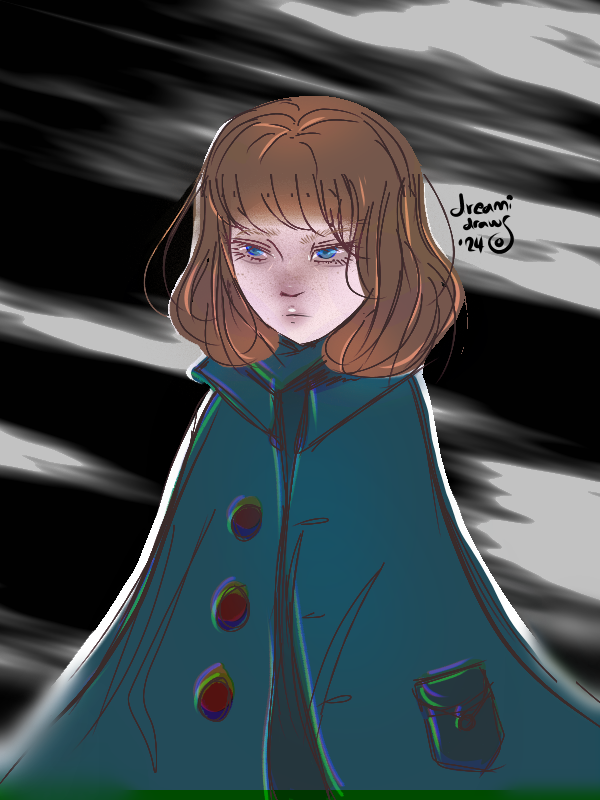 dreamidraws_'s tweet photo. playing with brushes and other techniques... this is child ver of myself. I'm not entirely sure where I'm supposed to be here but I sure look like I'm having the time of my life, right? kidding, I'm probably annoyed by something or afraid. anyways, this was supposed to be only a- https://t.co/ckfHJpTfcy