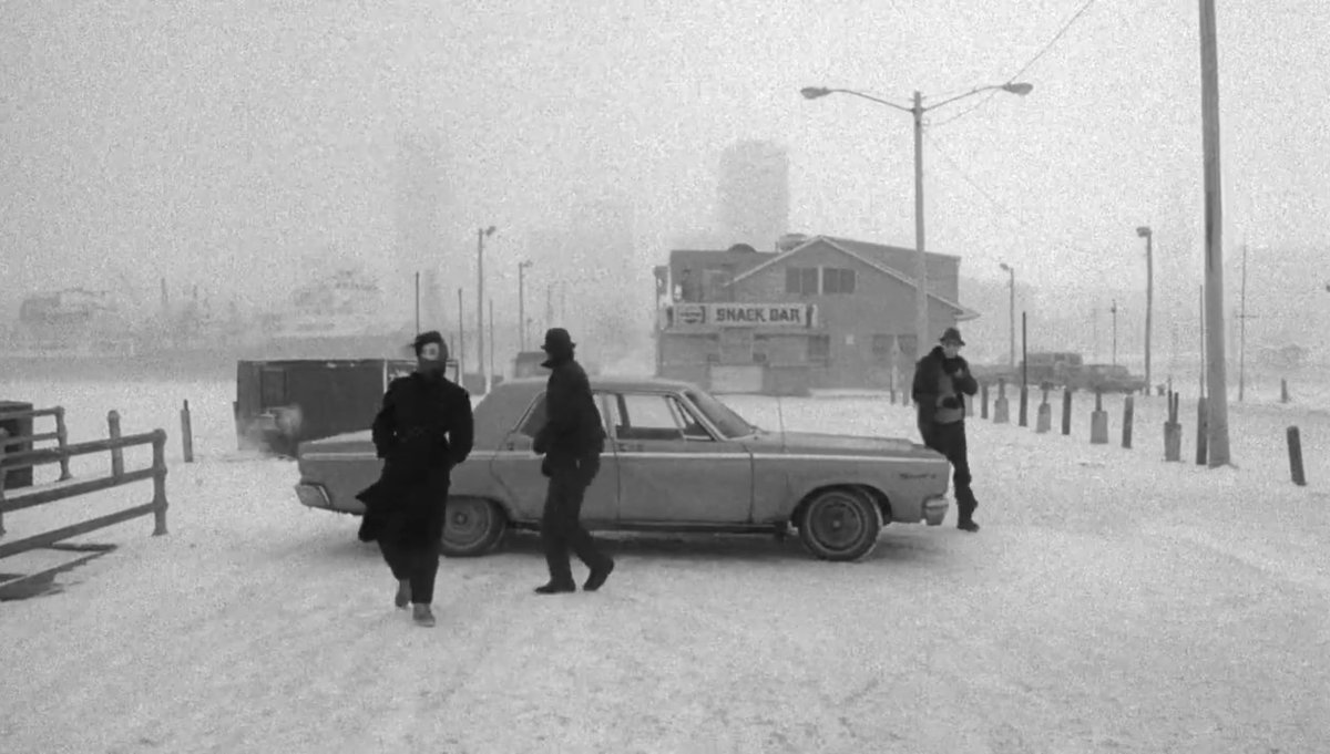 JoshLipnik's tweet photo. A cold and bleak Cleveland in the 1984 Jim Jarmusch film Stranger Than Paradise https://t.co/mT4VtYjhjh