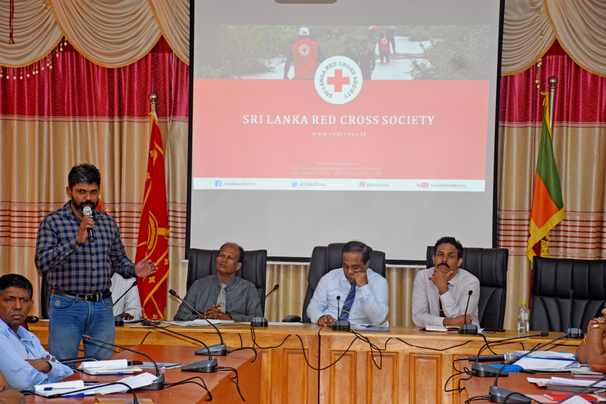 SLRedCrossMul's tweet photo. An orientation program was held for stakeholders at the District Secretariat Mullaitivu regarding the flood relief operation to be implemented in the district by @SLRedCross under the DREF
District Secretary, Add'l District Secretary, Divisional Secretaries and staff were present https://t.co/WjB0SHhtje